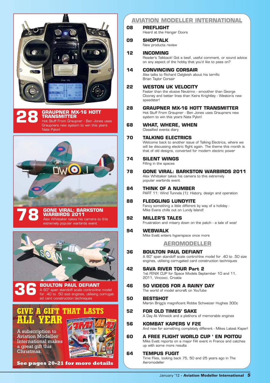Aviation Modeller International Preview Pages