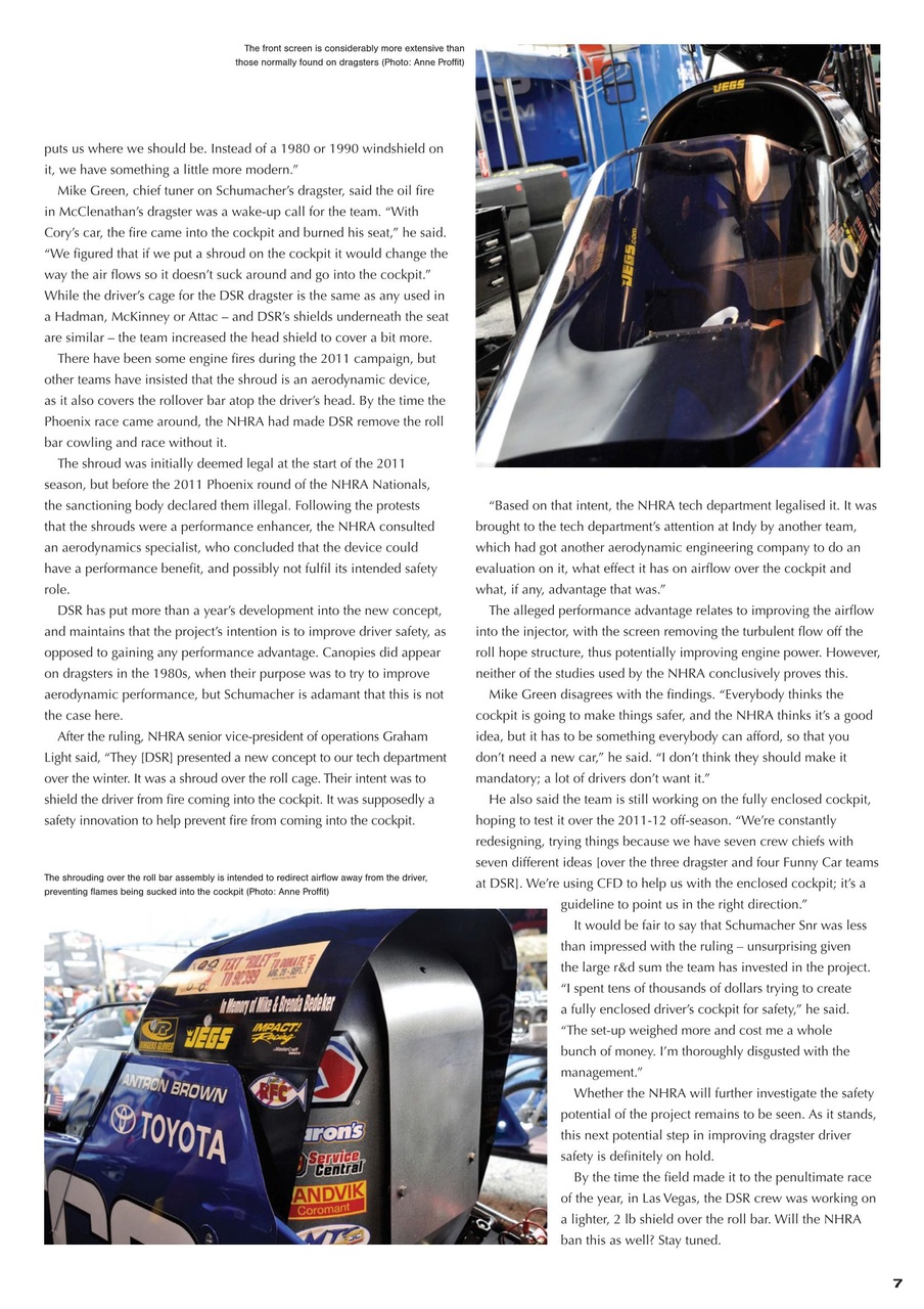 DRAG Race Technology Preview Pages