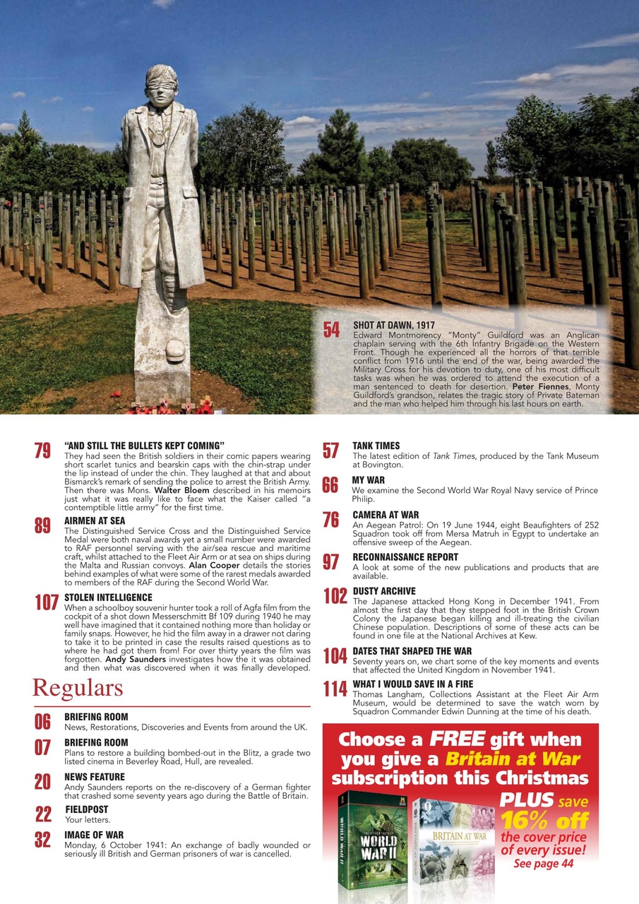 Britain at War Magazine Preview Pages