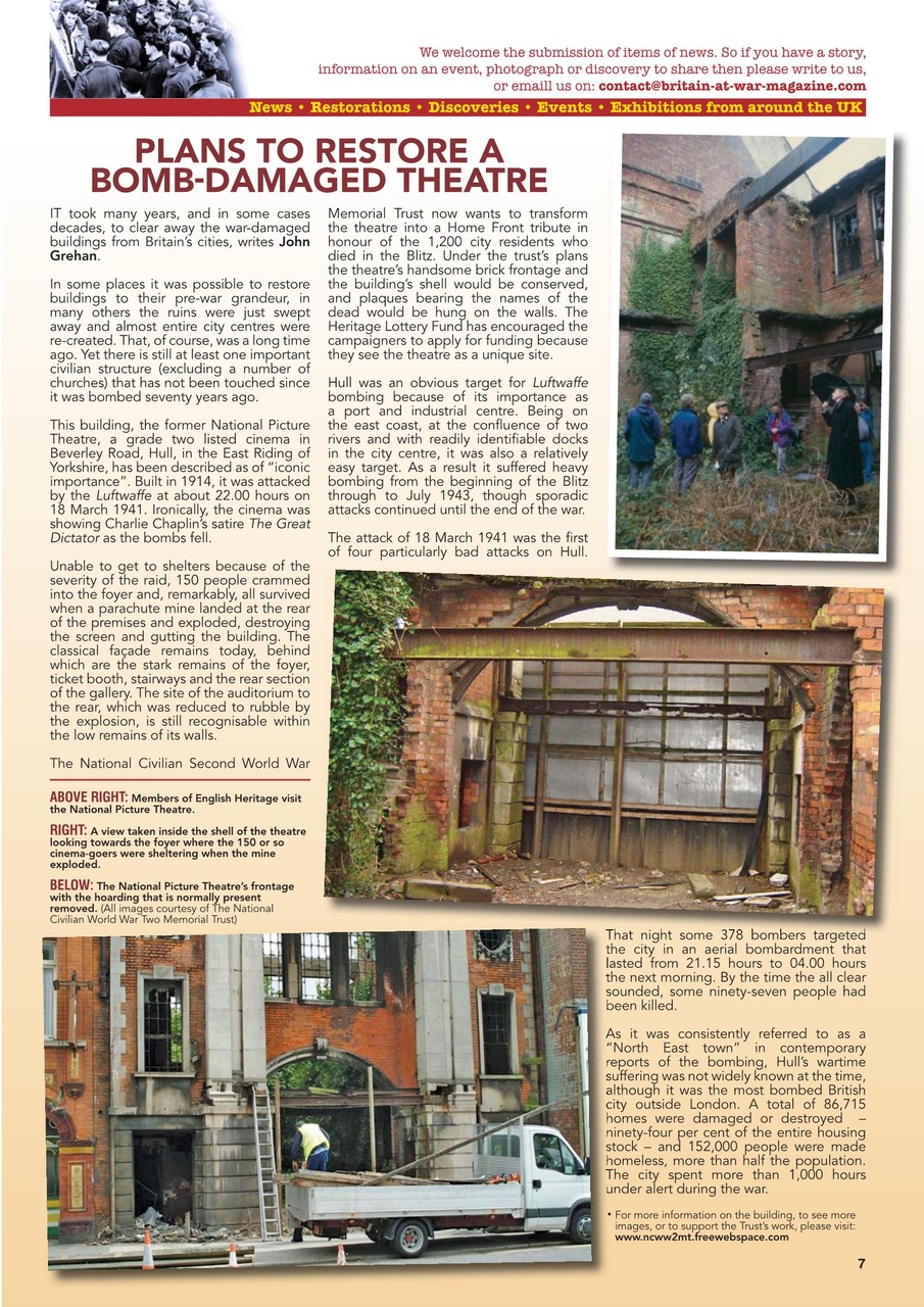 Britain at War Magazine Preview Pages