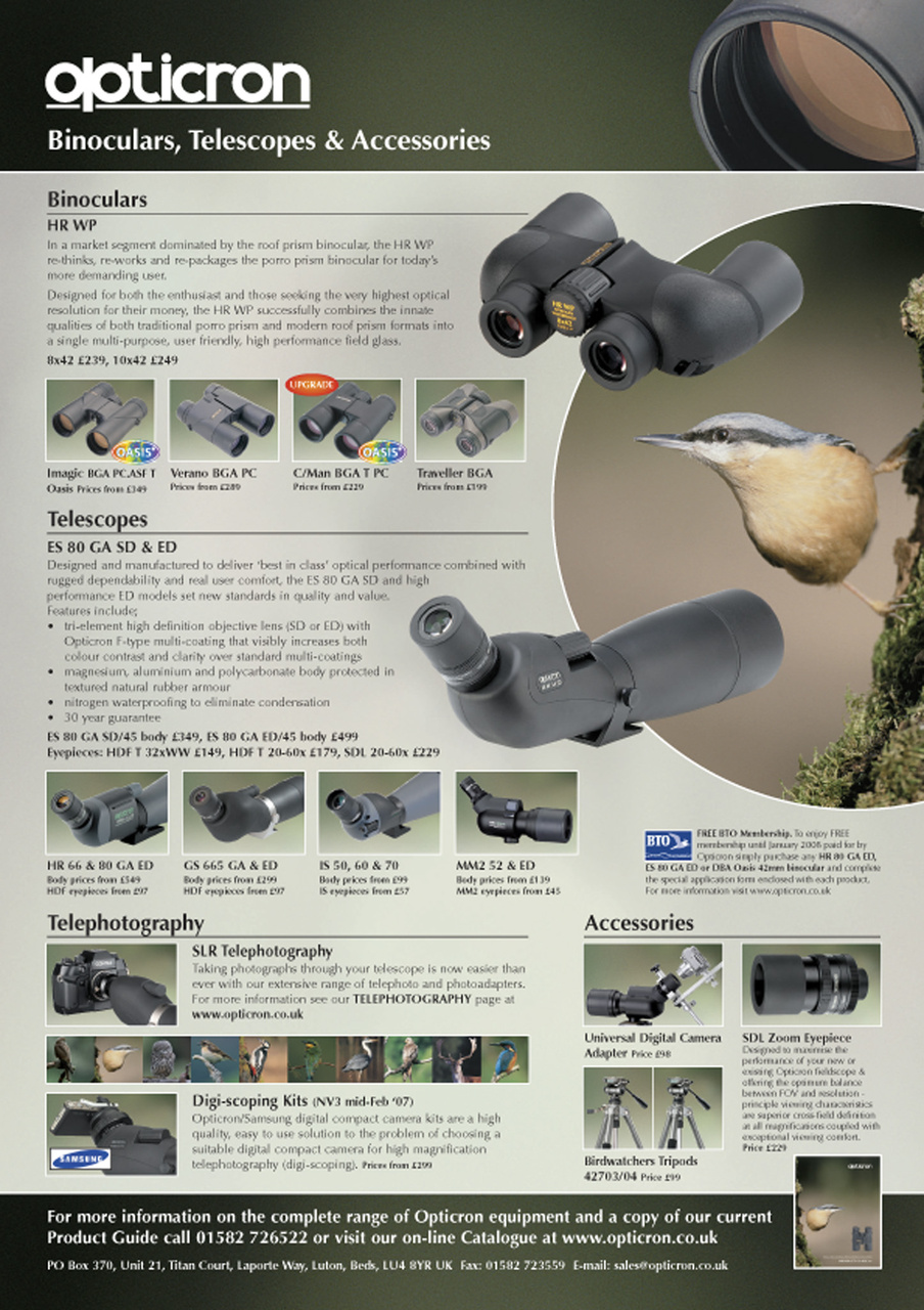 Birdwatch Magazine Preview Pages