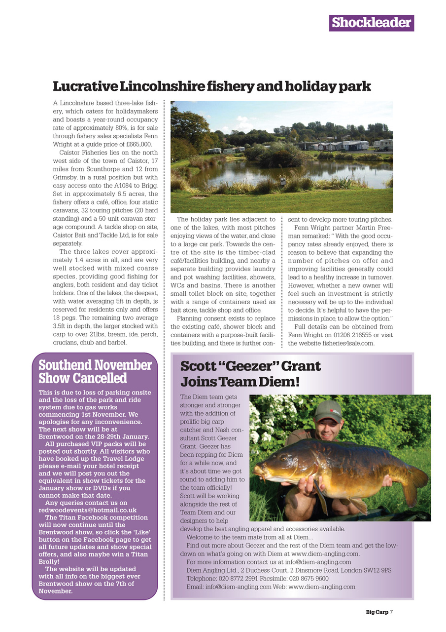 Big Carp Magazine Preview Pages