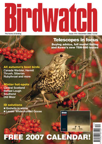 Birdwatch Magazine issue December 2006