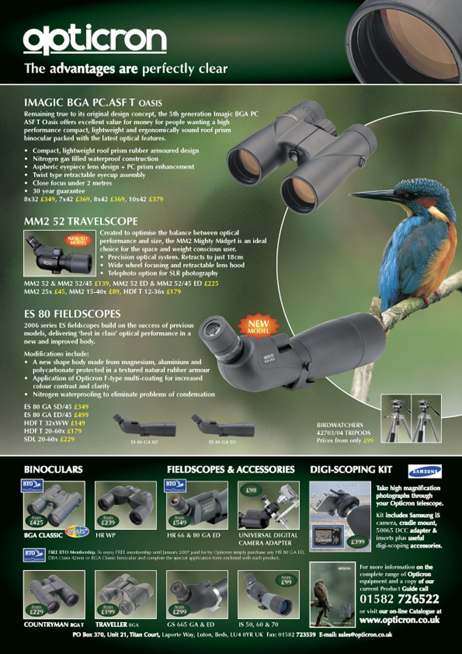 Birdwatch Magazine Preview Pages