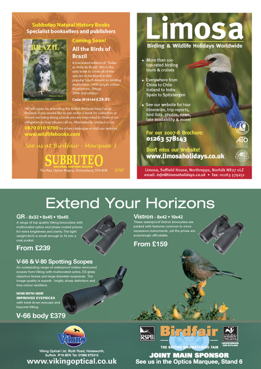 Birdwatch Magazine Preview Pages