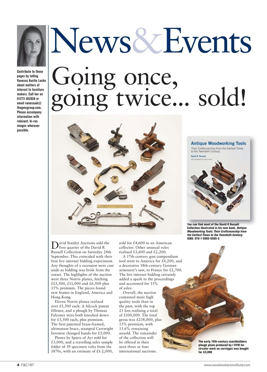 Furniture & Cabinetmaking Preview Pages