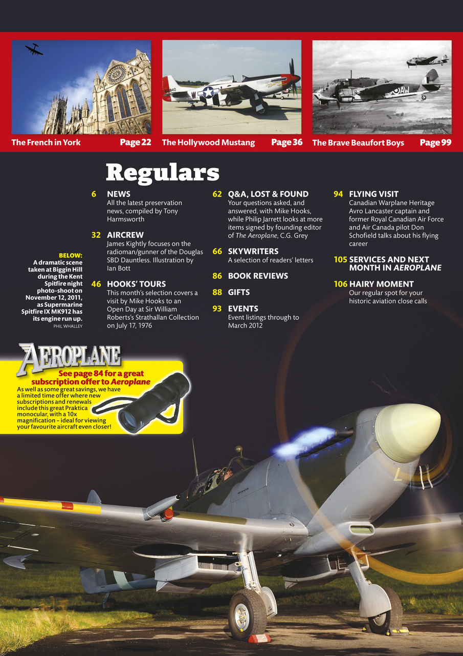 Aeroplane Preview Pages