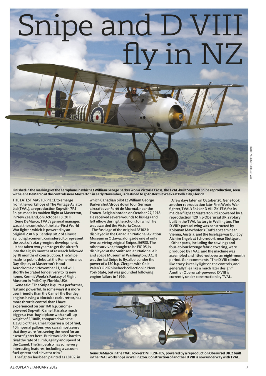 Aeroplane Preview Pages