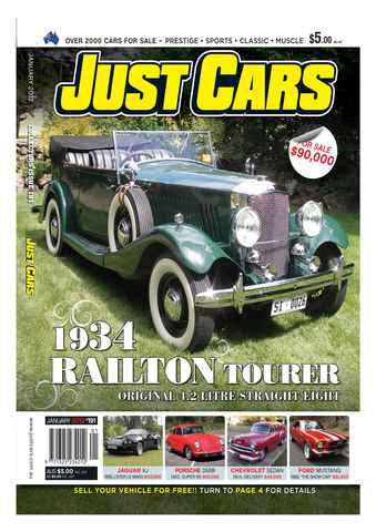 JUST CARS issue Just Cars January '12 Issue 191