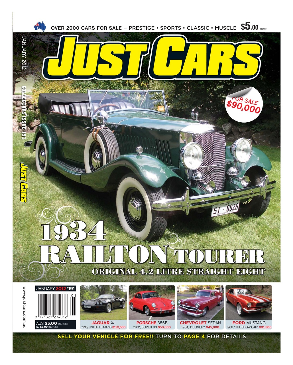 JUST CARS Preview Pages