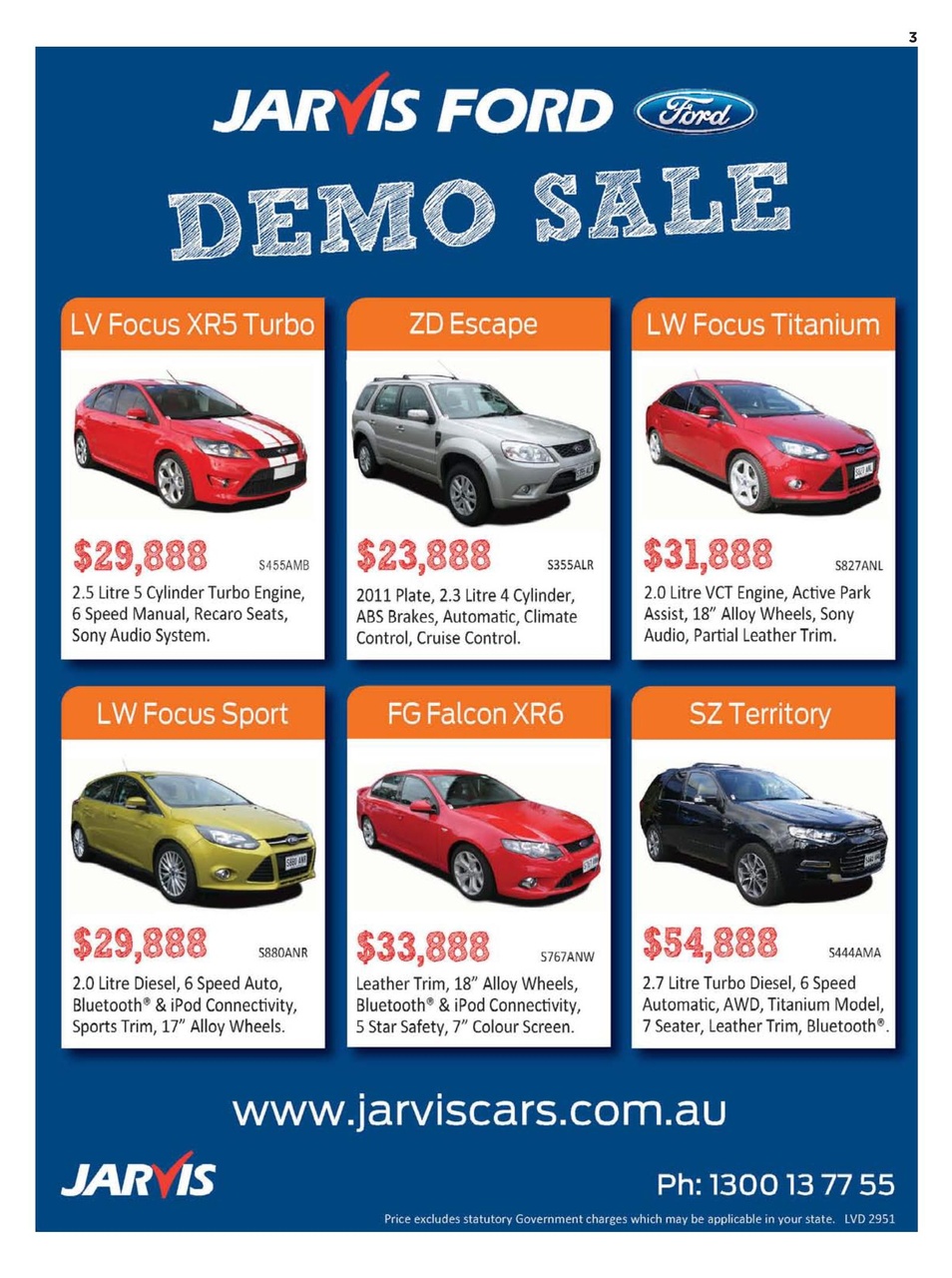 JUST CARS Preview Pages