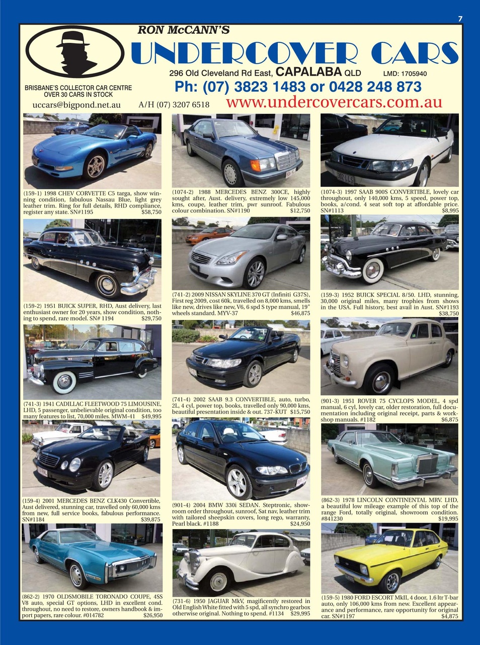 JUST CARS Preview Pages