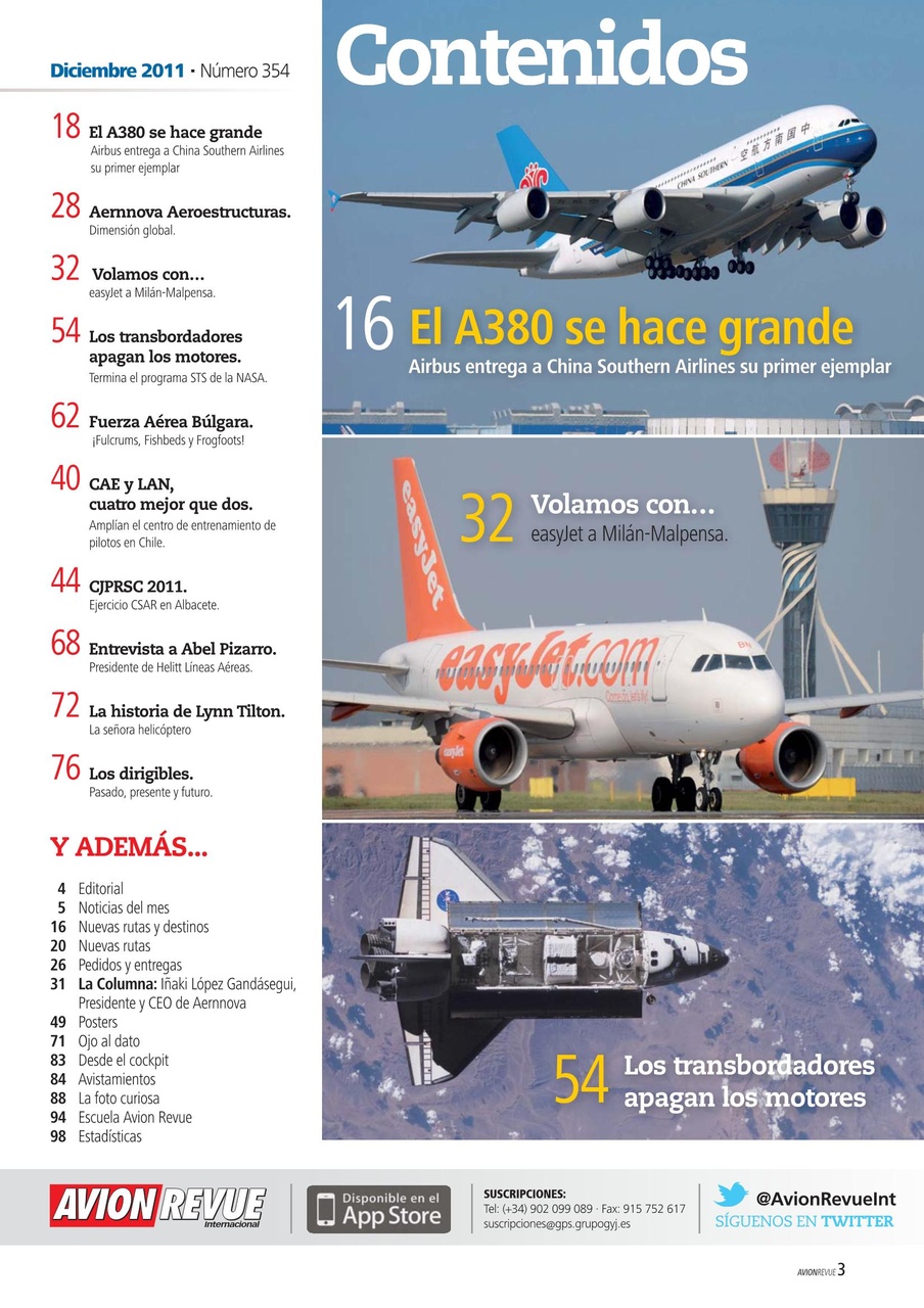 Avion Revue Internacional Preview Pages