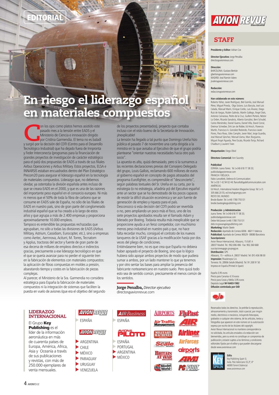 Avion Revue Internacional Preview Pages