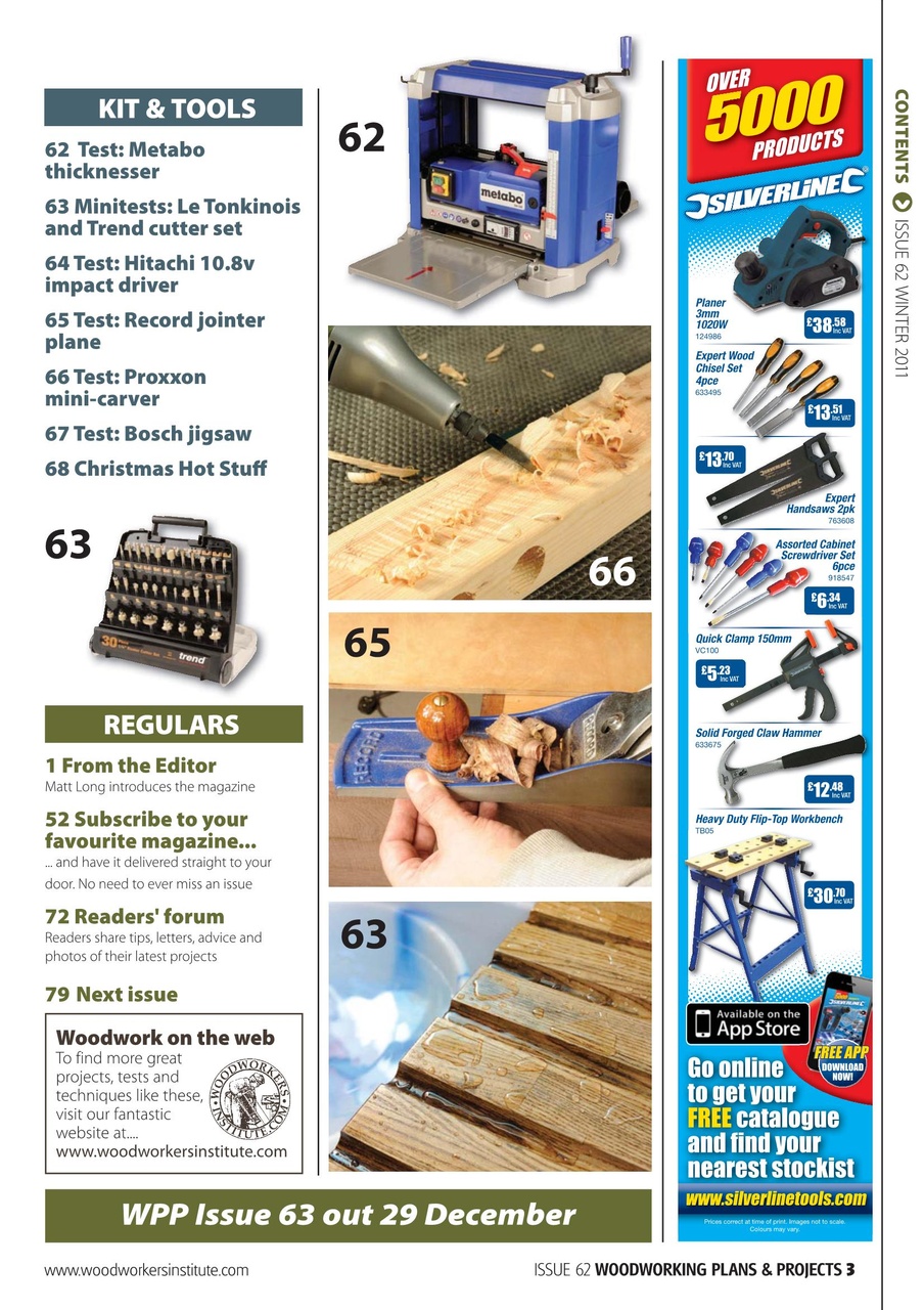 Woodworking Crafts Magazine Preview Pages