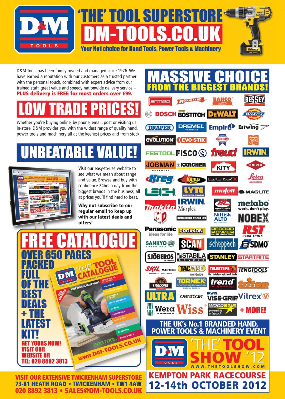 Woodworking Crafts Magazine Preview Pages