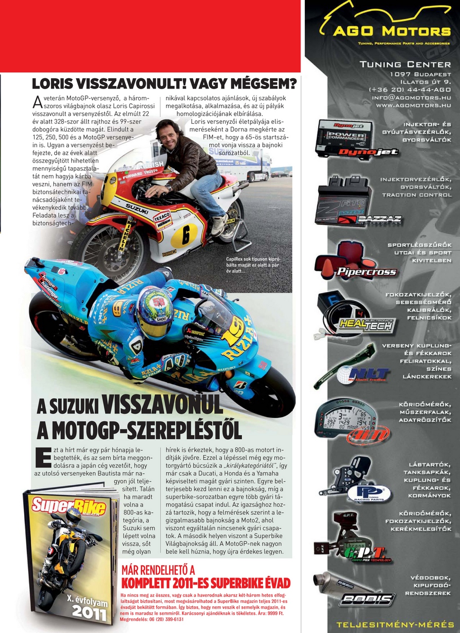 SuperBike Hungary Preview Pages