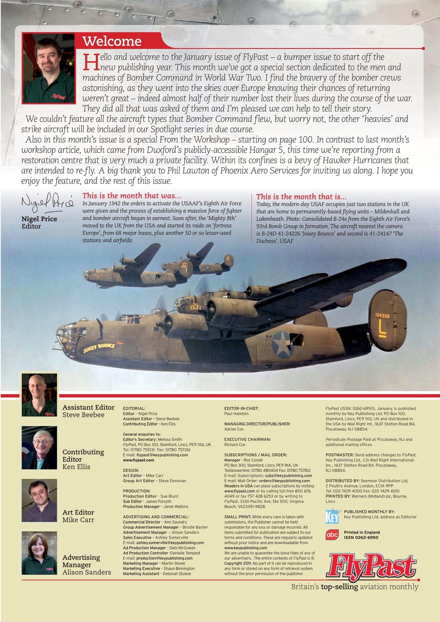 FlyPast Preview Pages