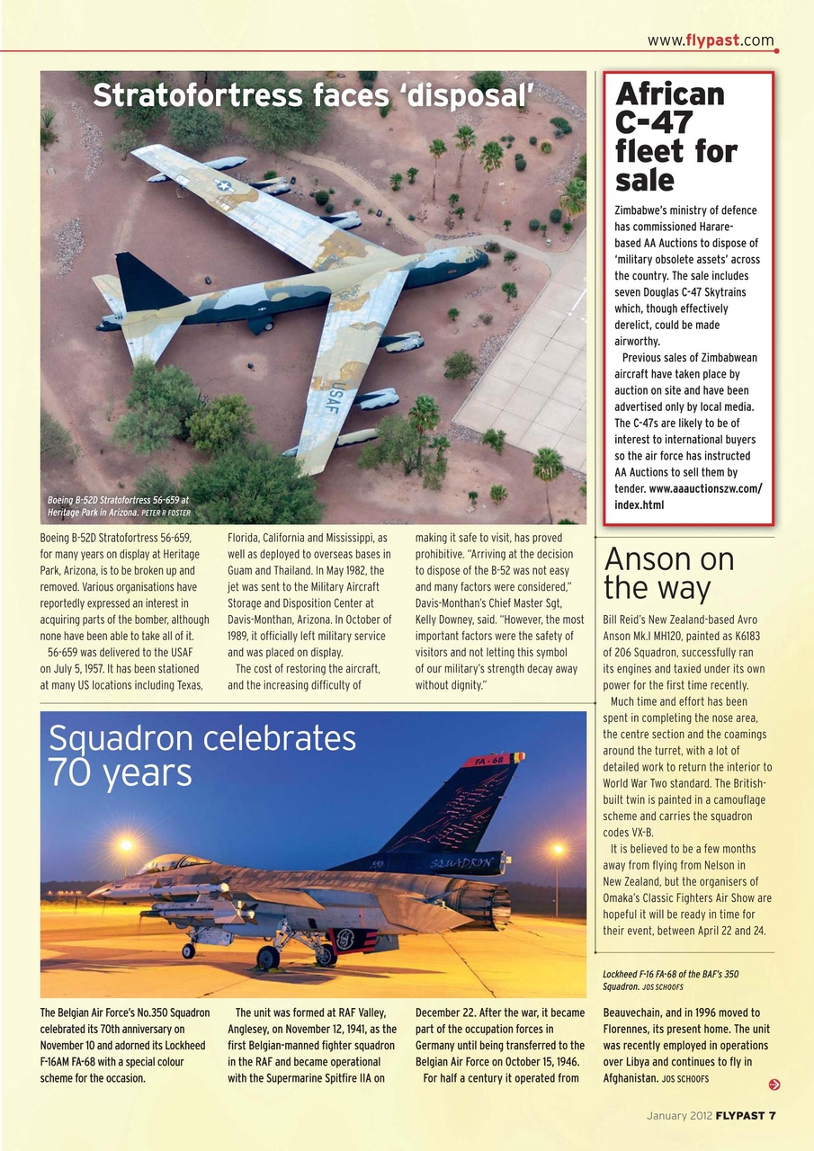 FlyPast Preview Pages