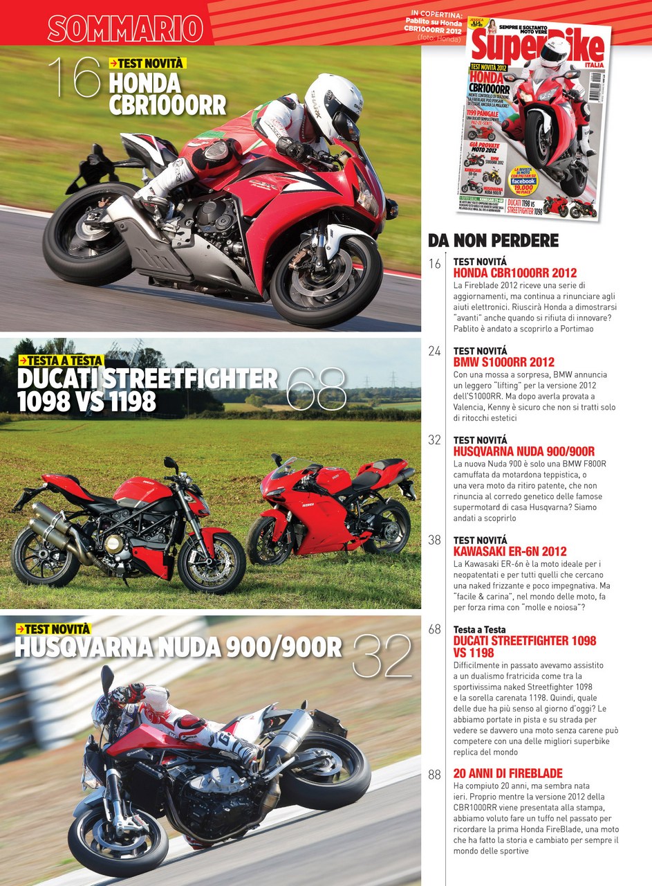 Superbike Italia Preview Pages
