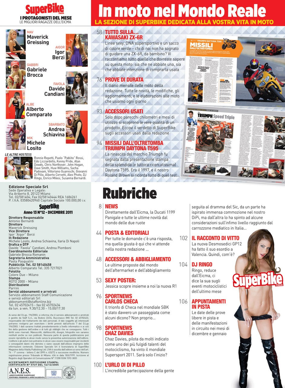 Superbike Italia Preview Pages