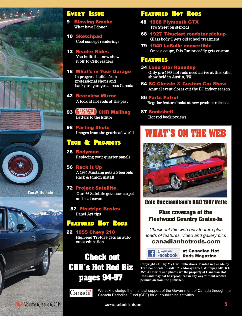 Canadian Hot Rods Preview Pages