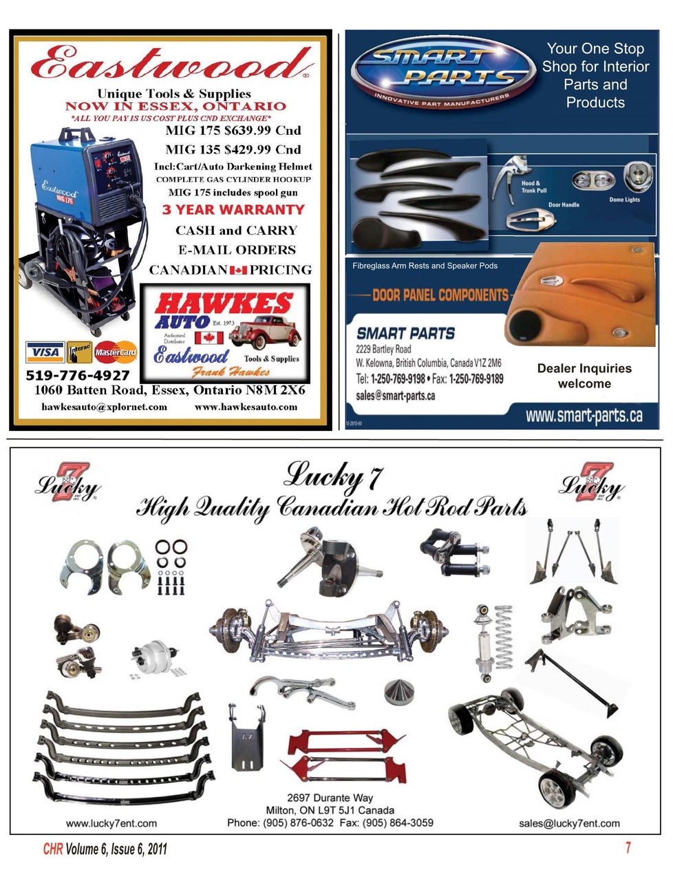 Canadian Hot Rods Preview Pages