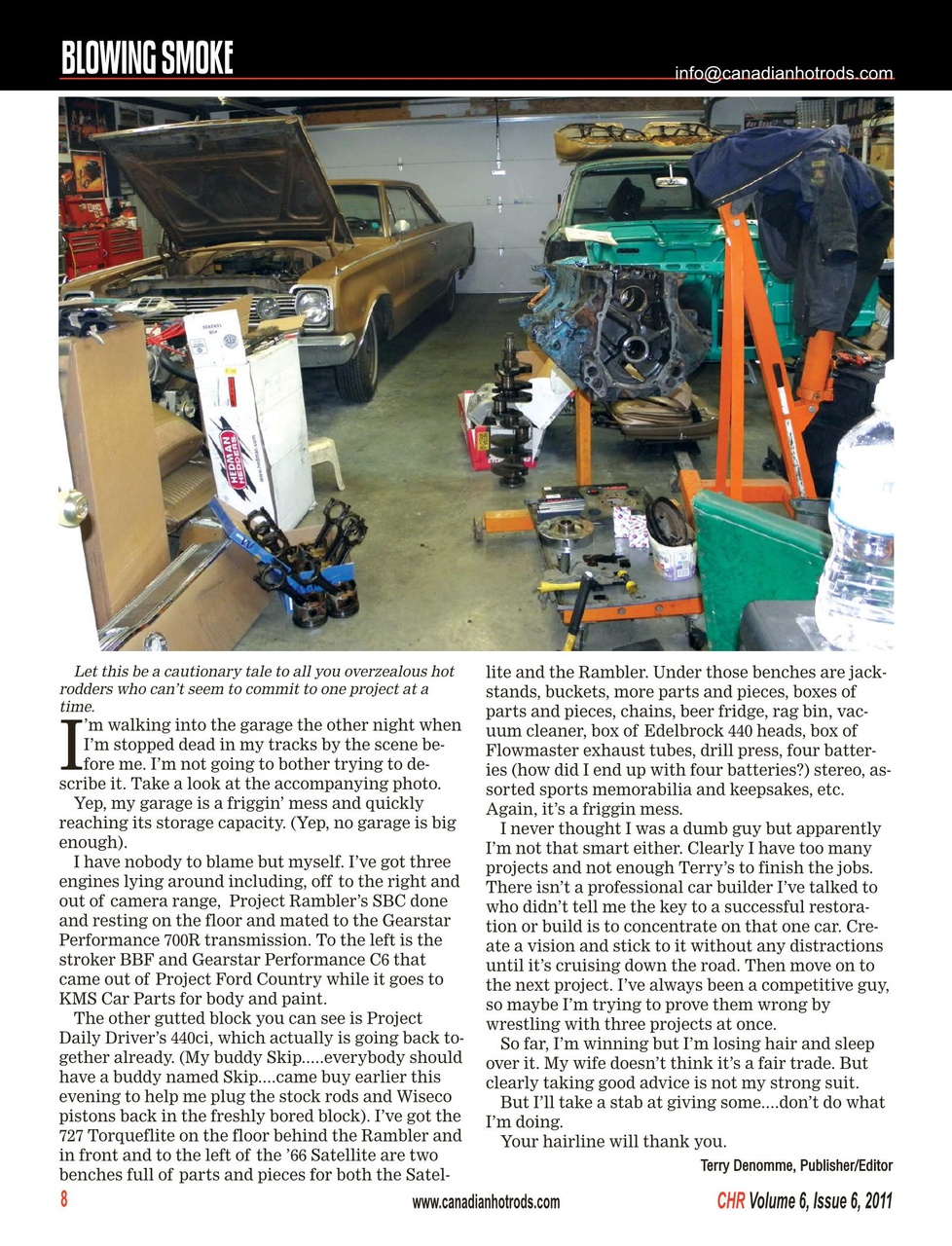 Canadian Hot Rods Preview Pages