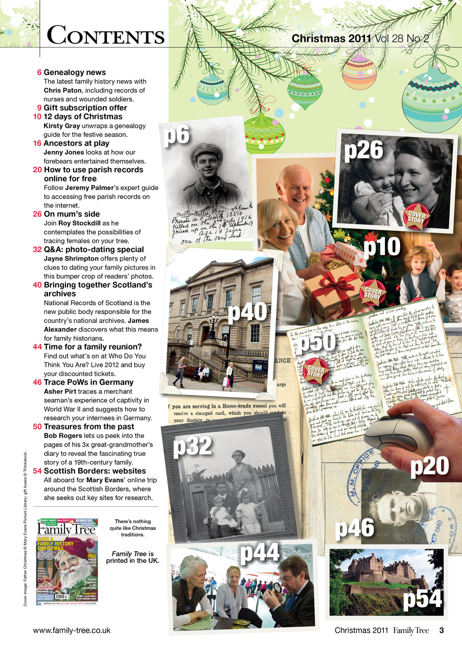 Family Tree Preview Pages