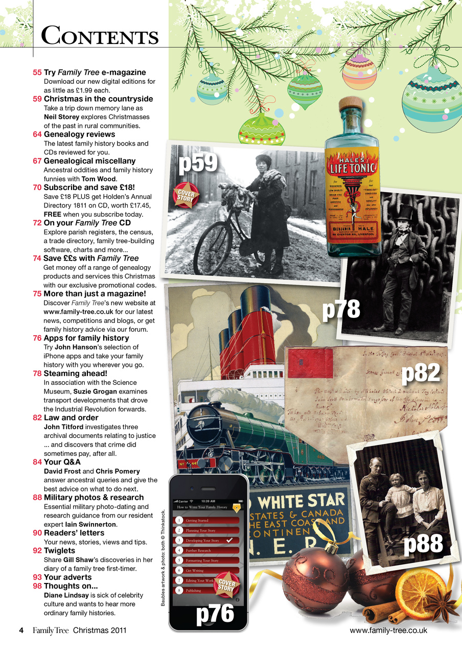 Family Tree Preview Pages