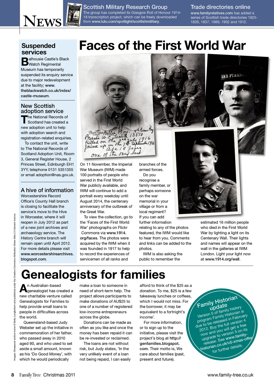 Family Tree Preview Pages