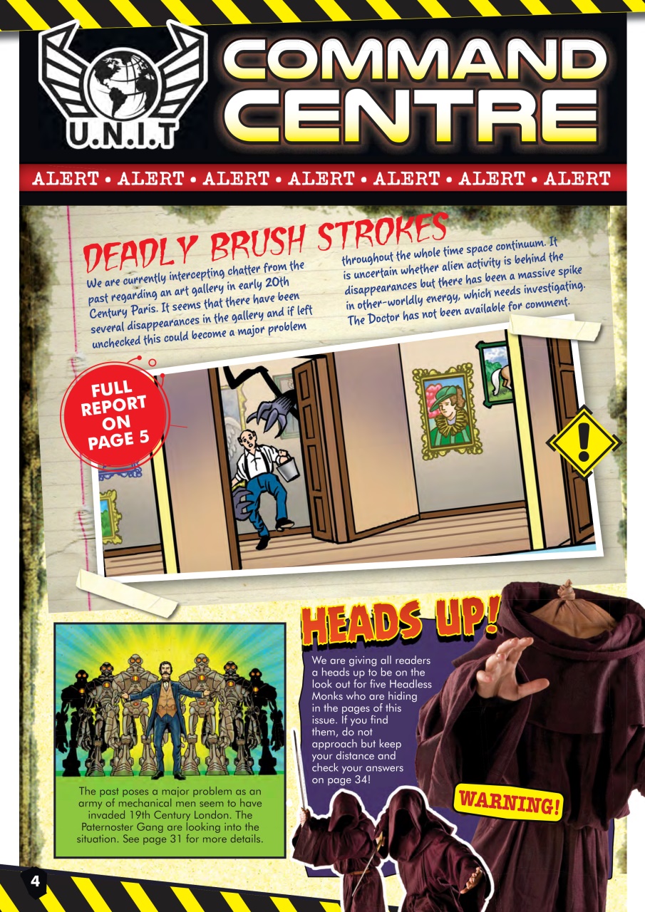 Doctor Who Adventures Magazine Preview Pages