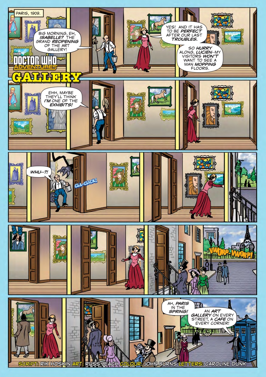 Doctor Who Adventures Magazine Preview Pages