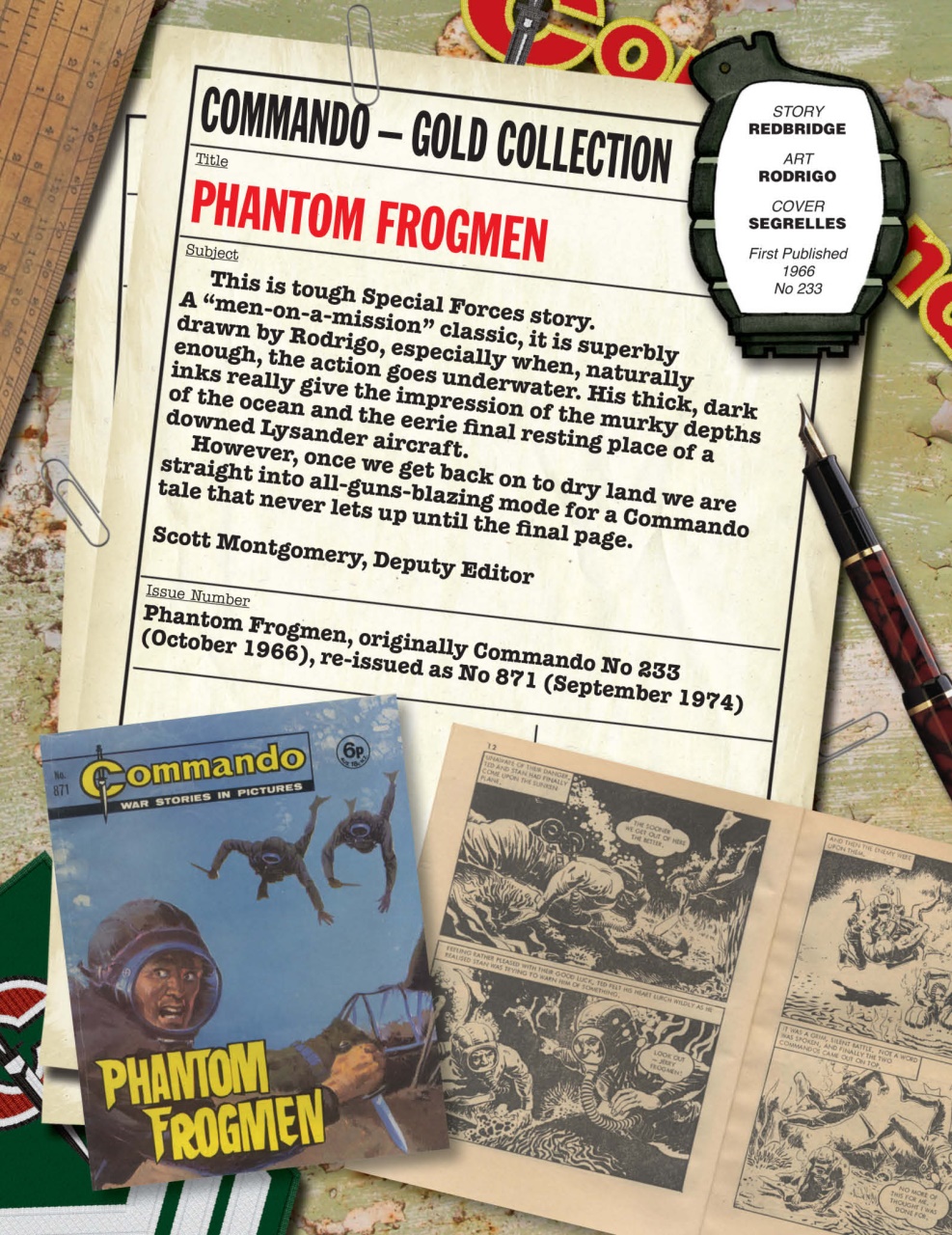 Commando Preview Pages