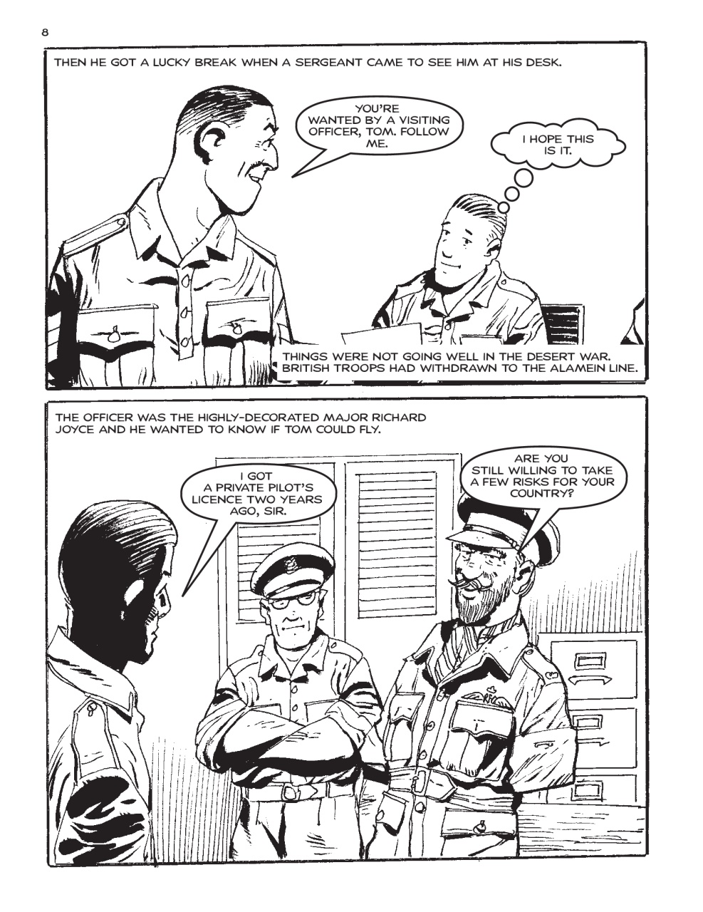Commando Preview Pages