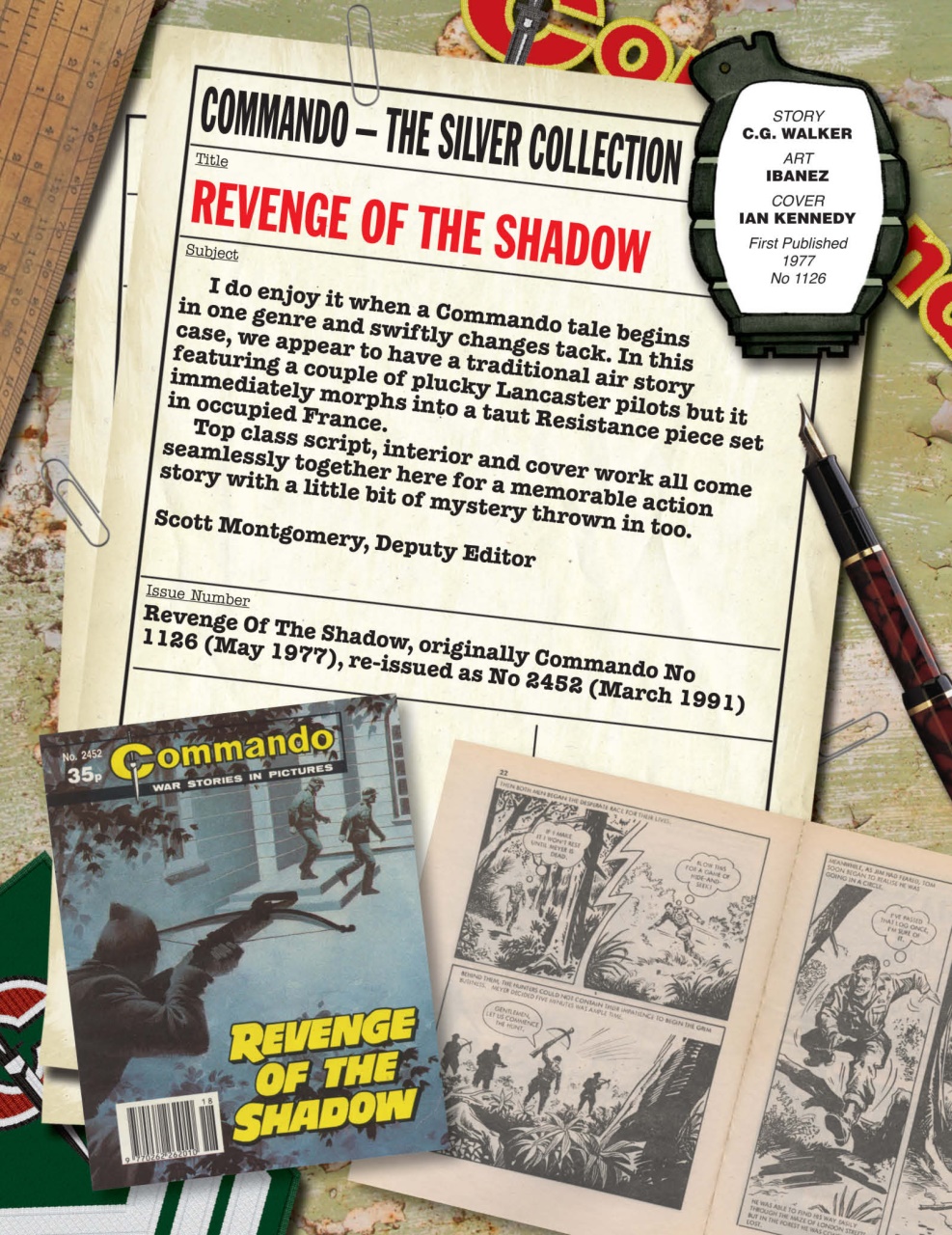 Commando Preview Pages