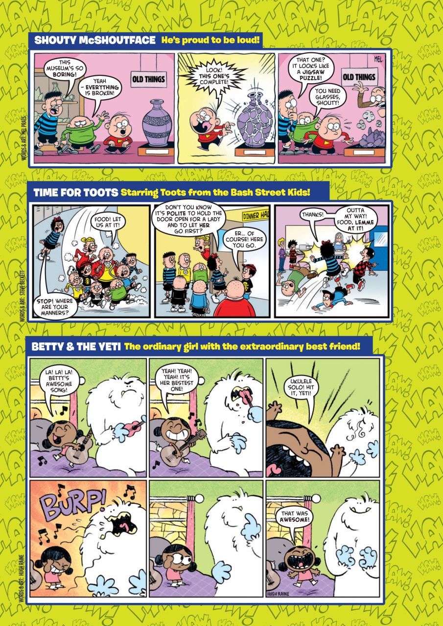 Beano Preview Pages