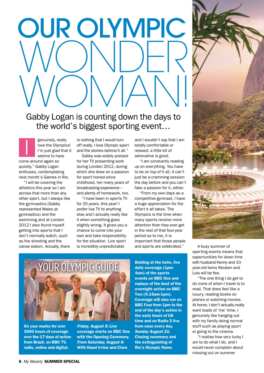 My Weekly Special Preview Pages