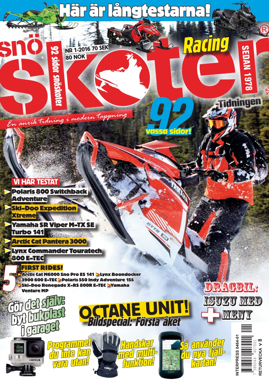 Tidningen Snöskoter Preview Pages