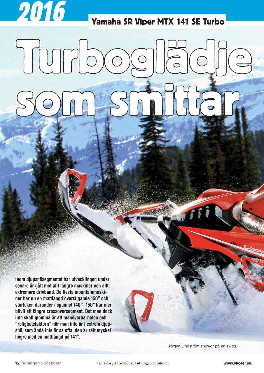 Tidningen Snöskoter Preview Pages