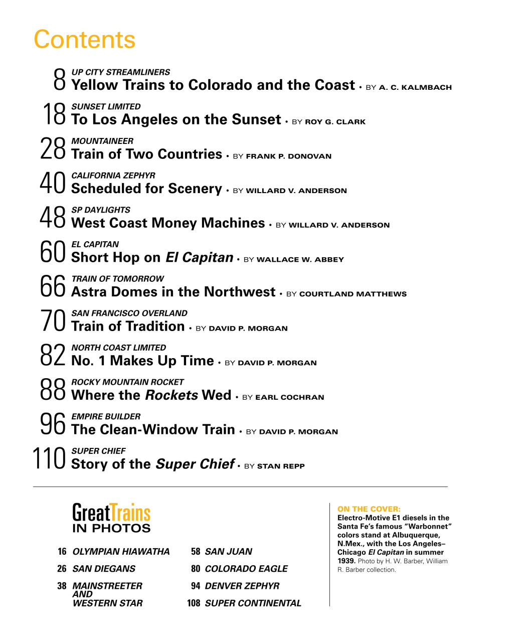 Classic Trains Preview Pages