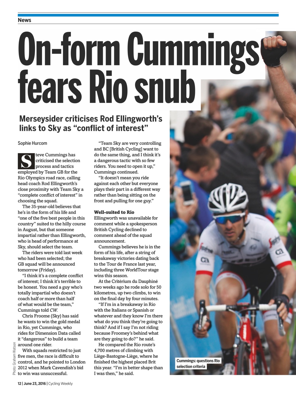 Cycling Weekly Preview Pages