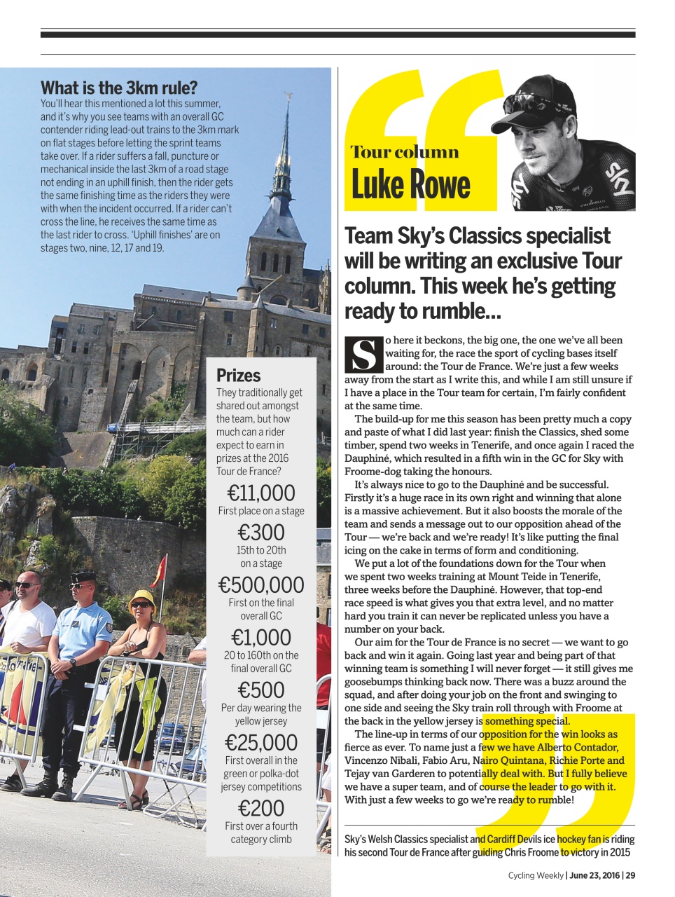 Cycling Weekly Preview Pages