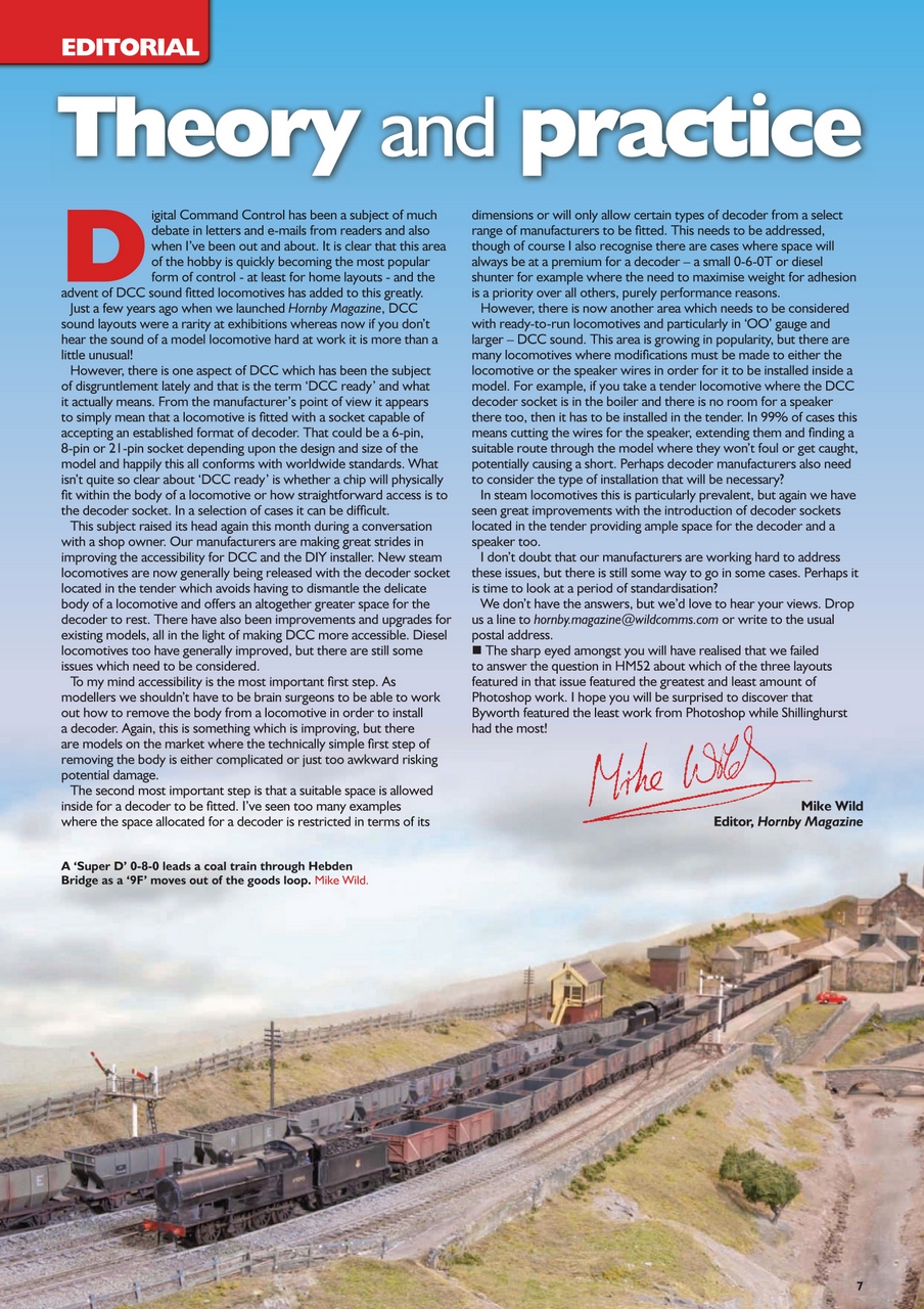 Hornby Magazine Preview Pages