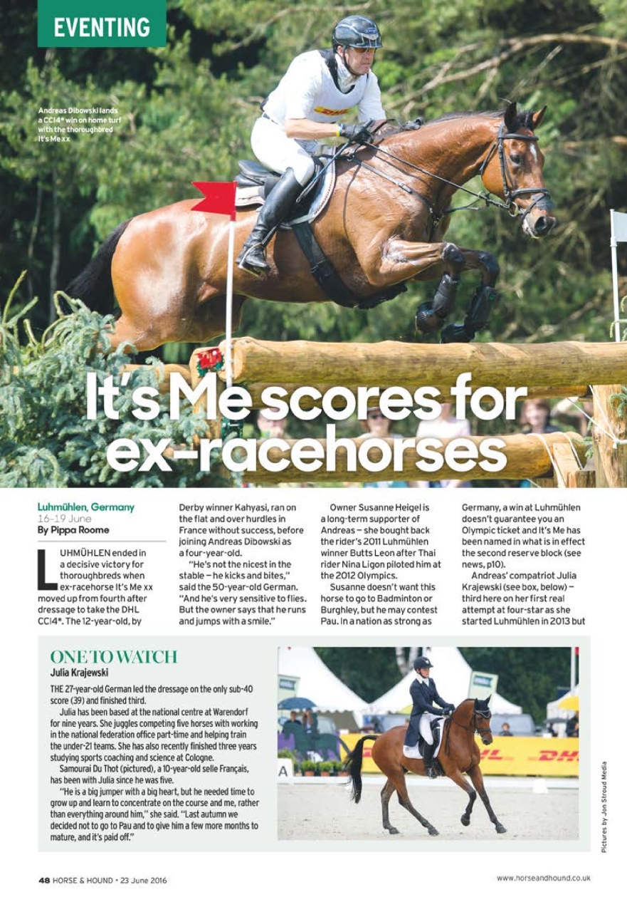 Horse & Hound Preview Pages