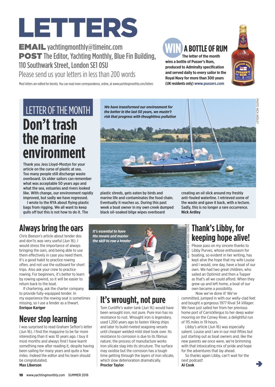 Yachting Monthly Preview Pages