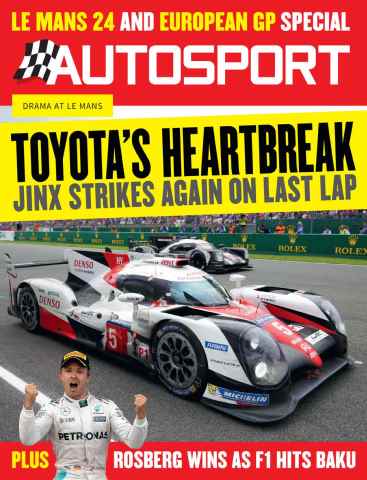 Autosport issue 23rd June 2016
