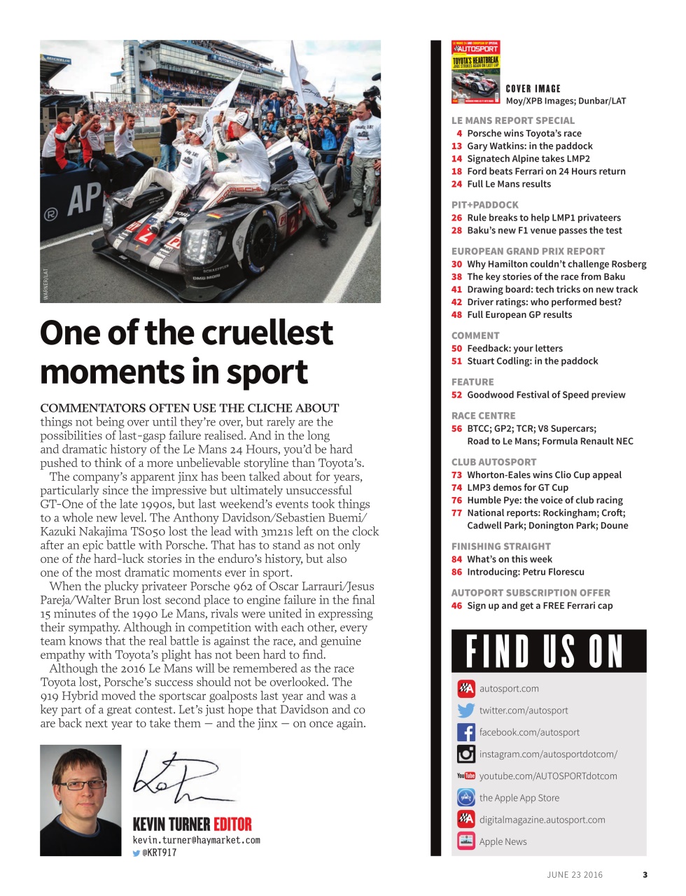Autosport Preview Pages