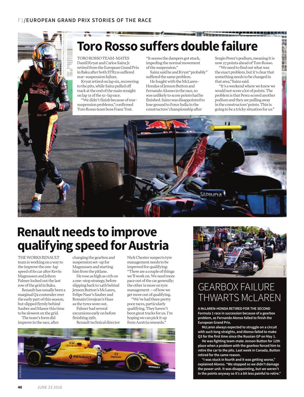 Autosport Preview Pages