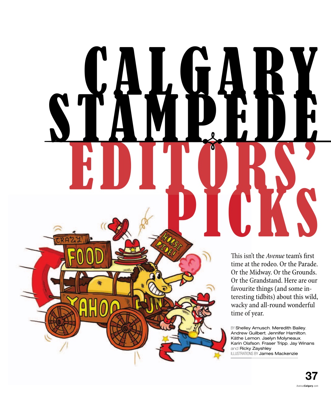Avenue Calgary Preview Pages
